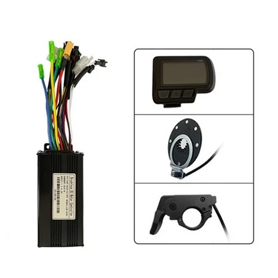 36/48V 26A Sine Wave Controller EN06-Display Throttle 8 PAS Kit For E-bike MTB - image 1 of 4