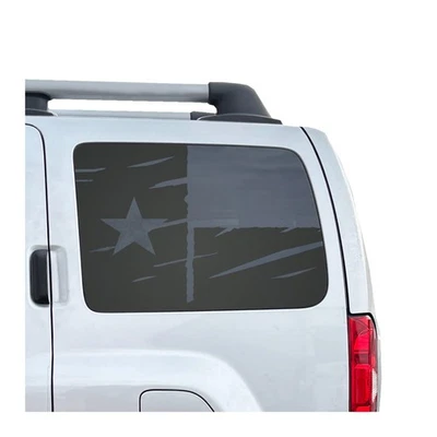 Distressed State of Texas flag Decals for 2005-2015 Nissan Xterra NX2-SF16 - Image 1 of 4