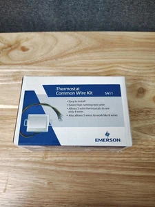 Emerson SA11 Common Wire Kit – Works with All Sensi Wi‑Fi Thermostats - Picture 1 of 3