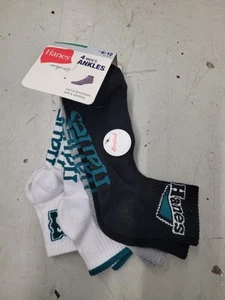 Hanes Originals Men's Ankle Socks, Moisture Wicking, 4-Pair Pack Limited Edition - Picture 1 of 5