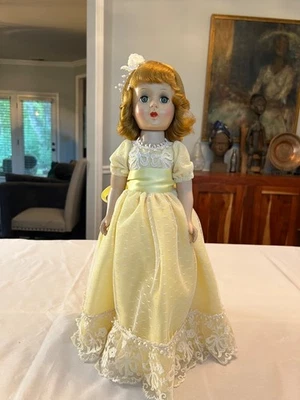 Adorable muñeca Nancy Ann Storybook Style Show Walker, gran vestido, 18 pulgadas, años 50 Foto 1 de 4