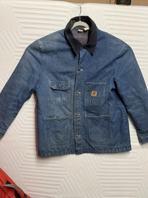 Chaqueta Big-Ben Chore Vintage Años 80 Grande 24x30 Forrada con Manta EE. UU. Foto 1 de 4