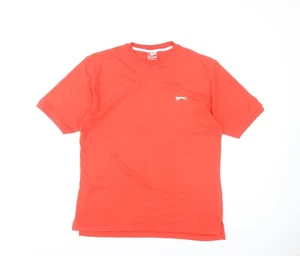 Slazenger Men's Red Medium Crew Neck T-Shirt - Picture 1 of 12