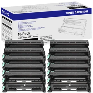 10 Pack DR420 Drum Unit Compatible With Brother DR450 MFC-7360N 7860DW HL-2240 - Picture 1 of 6