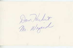 TV Science Show - "Mr. Wizard" & Don Herbert autograph as Mr. Wizard - Picture 1 of 1