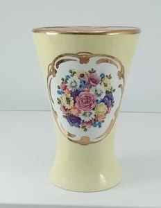 vintage italian floral cup or vase 1950's AND 1960's - Picture 1 of 4
