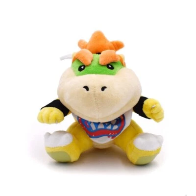 7" Super mario Baby Bowser Koopa Jr. Plush Toy Anime Doll Christmas Gift - Image 1 of 3