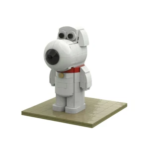 A Cute Dog: BRIAN Model from Film 296 Pieces Building Kit MOC Build Gift - Picture 1 of 3