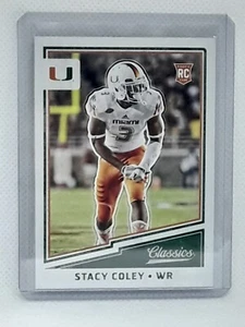 Stacy Coley 2017 Classics Football - RC #283 - Miami Hurricanes - Picture 1 of 2