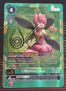 Lillymon Ace Bt14-049 Exceed Apocalypse Alternate Art - Picture 1 of 2
