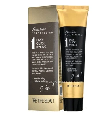 BOSSTINA Color System 2-In-1 Self Dye Hair Color Change JUST 5 MIN Easy & Guick - Image 1 of 4