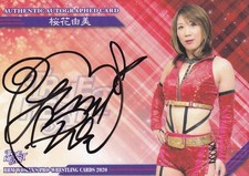 Yumi Ohka　2020　BBM  True Heart Woman Pro-Wrestling Card　Autograph　card　027/100