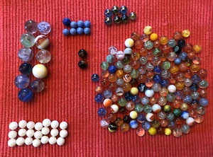 Assorted Glass Marbles - Picture 1 of 1