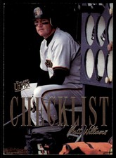 1996 Ultra Checklists I 10 Matt Williams  San Francisco Giants