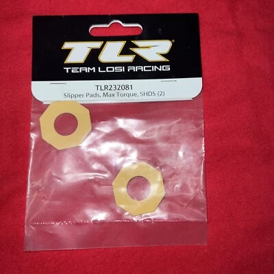 Team Losi Racing Slipper Pads Max Torque SHDS 2 TLR232081 Electric Car/Truck - Image 1 of 2
