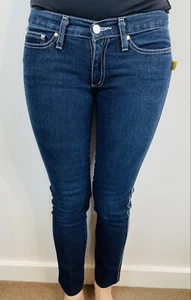 Bettina Liano Size 27 (9) Blue Jeans Italian Fabric Made In Australia Designer - Picture 1 of 9