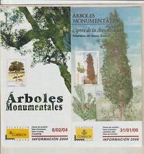 España Arboles Monumentales Hojas Informativas año 2004-6 (GG-239)