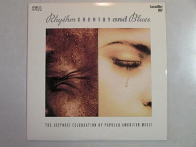 RHYTHM COUNTRY AND BLUES 1994 LASERDISC PBS DOCUMENTARY 110 MINUTES V/A VG OOP - Image 1 of 4