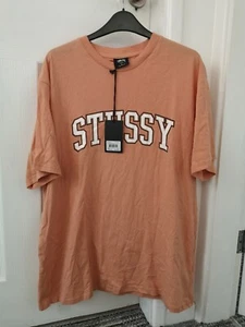 Brand New Stussy Australia Ladies Boyfriend Tshirt Size 10 12 - Picture 1 of 5