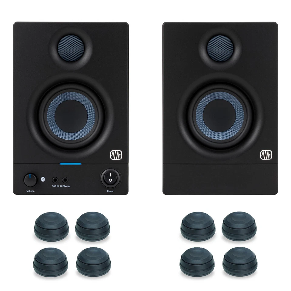 Presonus Eris 3.5BT Bluetooth Studio Monitor-Boxen 2nd Gen + keepdrum Boxenfüße - Bild 1 von 4
