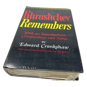 NEW IN PLASTIC WRAP Khrushchev Remembers edited by Strobe Talbott (1970, Hc) - Picture 1 of 11