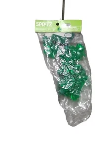 St Patrick's Day Green Shamrock Light Up Necklace Party Supplies Lot of 3 - Picture 1 of 1