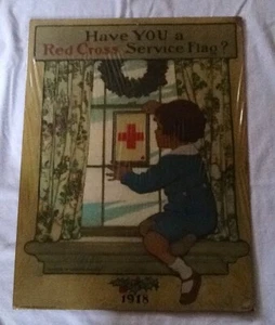 Jessie Wilcox Smith 1918 Original Kriegsplakat - Bild 1 von 7