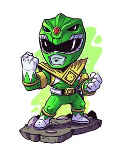 Pegatinas de calcomanía de vinilo Mighty Morphin Power Rangers de 3""- 6 - Imagen 1 de 14