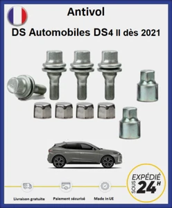 Ecrous antivol de roues DS Automobiles DS4 II dès 2021 (4 écrous + 2 douilles) - Imagen 1 de 1