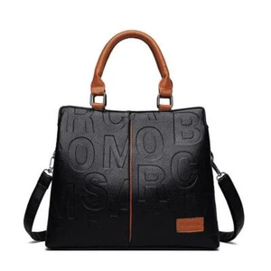 Pu Leather Crossbody Bags for Women Tote Handbag Large Capacity Shoulder Bag - Picture 1 of 29