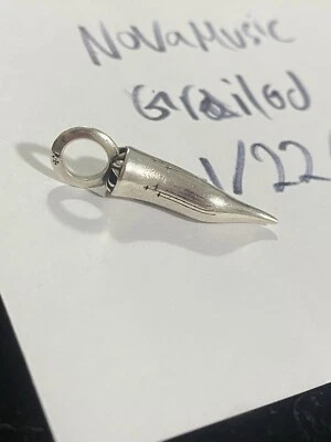 подвеска с хромированными сердцами подлинный рожок - Изображение 1 из 4