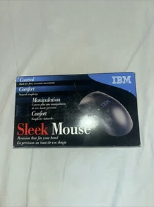 IBM Model M keyboard coiled cable & new sealed Sleek Mouse - Picture 1 of 4