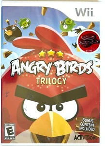 NINTENDO Wii "ANGRY BIRDS TRILOGY" BRAND NEW FACTORY SEALED US VERSION GAME - Picture 1 of 2