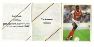 Daily Mirror 1986-87 - Stick with soccer -  (Arsenal - Nottingham Forest) (T5)