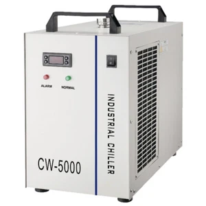 Refrigeratore acqua industriale CW-5000 per tubo laser CO2 80W 100W incisore CNC - Foto 1 di 15