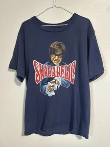 Camiseta De Colección Años 90 Austin Powers 1998 Shagadelic Shag Ahora o Más tarde Talla L - Imagen 1 de 8