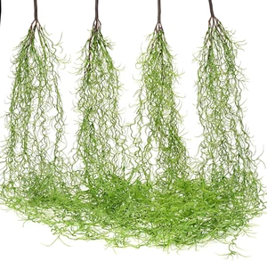 Waydress Spanish Moss for Indoor Faux Hanging Moss Hanging Succulents Artifici - Picture 1 of 12