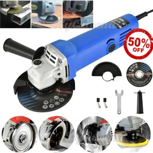 Electric Angle Grinder 115mm with Blade | Corded Angle Grinder 4.5 inch 550W NEW - Picture 1 of 12