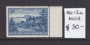 NORFALK ISLAND  2/  BLUE  SG 12a  MUH - Bild 1 von 1