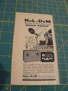The Farm QRTLY -ADS -SUMMER 1961-HOLDEM ELECTRIC ZAUN / Minneapolis, MINN - Bild 1 von 1