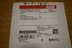 3 Pole Circuit Breaker, 480VAC, 50 Amps, (ABB XT1NU3050AFF000XXX) - Picture 1 of 2