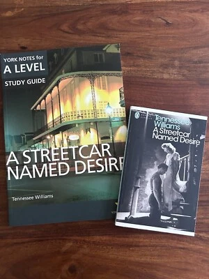 Bundle Streetcar Named Desire York Notes A Level Study Guide Light Annotate Book - Image 1 of 4