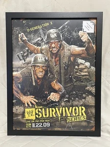 GERAHMTES 12x16 WWE Poster - 2009 Survivor Series D-Generation X NEU - Bild 1 von 4