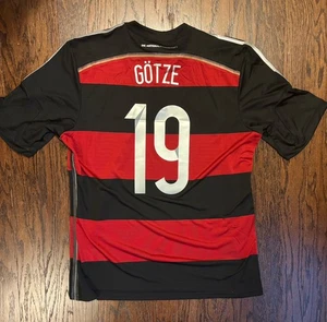 Adidas Deutschland Nationalmannschaft Mario Götze 2014/15 Away Trikot Herren XL G74520 - Bild 1 von 8