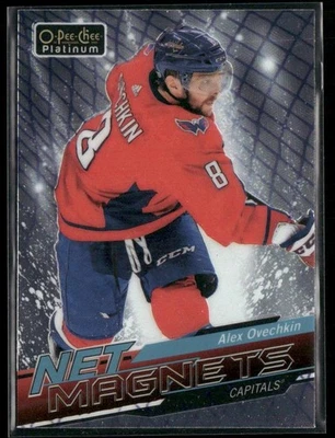 2018-19 O-Pee-Chee Platinum Alex Ovechkin Net Magnets #NM-1 Washington Capitals - Image 1 of 2