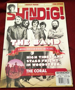 SHINDIG! Magazine UK #54 The Band, David Bowie, Byrds, The Coral, Long Riders - Picture 1 of 3