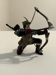 Papo Robin Hood Kneeling Archer 3” Action Figure - Damaged Bow - Picture 1 of 3