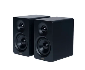 Edifier M60 Hi-Res Black Active 66 RMS Multimedia Speakers/Monitors with Stands - Picture 1 of 3