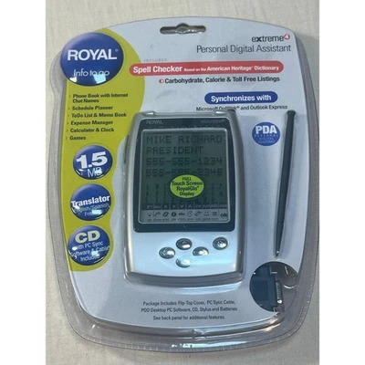 Royal Info To Go Extreme Personal Digital Assistant Translator Spanish French - Image 1 of 2