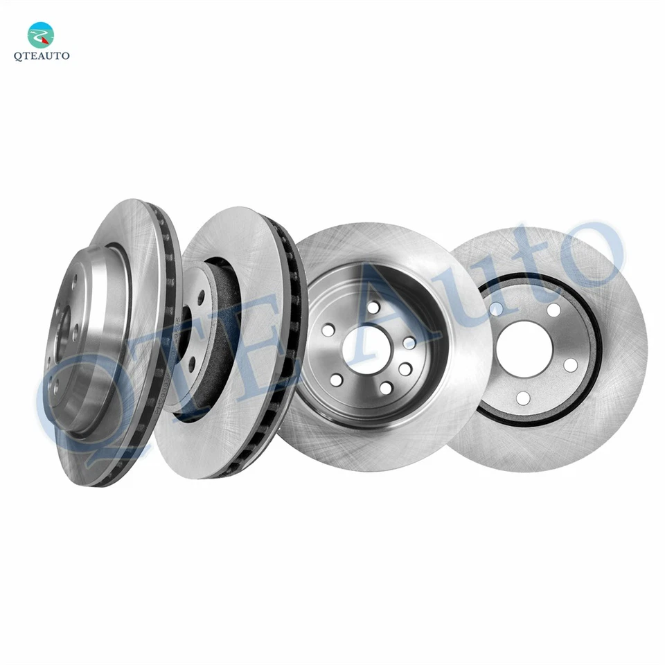 Set of 4 330mm Front-Rear Brake Disc Rotors For 2011-2013 Jeep Grand Cherokee - Image 1 of 4